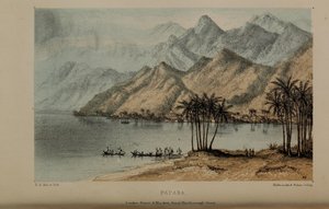 Papara, Robert Elwesin (1819-1878), varakkaan nuoren brittiläisen herrasmiehen Norfolkista, vesivärimaalaus.